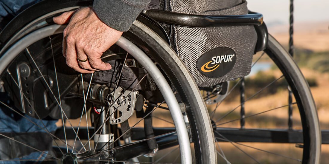 wheelchair, disability, injured
