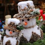 snowmen, nuremberg, christmas market